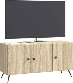 vidaXL Ντουλάπι TV Sonoma Δρυς 99 x 34,5 x 50 εκ. Επεξεργασμένο Ξύλο