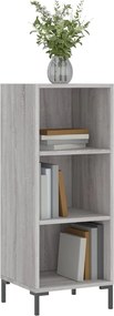 vidaXL Ντουλάπι Γκρι sonoma 34,5x32,5x90εκ. από Επεξεργασμένο Ξύλο