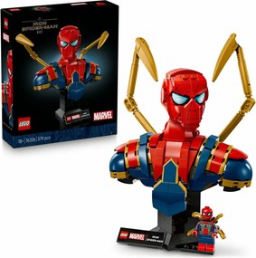 Παιχνίδι Kατασκευή Lego 76326 Iron Spider-Man Bust 379 Τεμάχια
