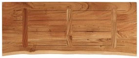vidaXL Επιφάνεια Τραπεζιού Ορθογώνια 90x40x2,5 εκ. Μασίφ Ξύλο Ακακίας