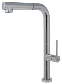 Μπαταρία Κουζίνας Flux MIKFLUCR Chrome Elleci Μέταλλο, Κεραμικό