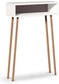 Κονσόλα Moca Megapap από μελαμίνη χρώμα λευκό 60x22x87εκ.-GP022-0057,1