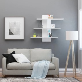 Wall Shelf Lale - White White