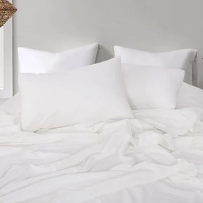Beauty Home Σετ παπλωματοθήκη υπέρδιπλη Hilton Art 11151 230x250 Λευκό