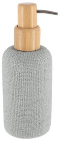 Δοχείο Κρεμοσάπουνου 06.62161180 Grey Polyresin, Bamboo