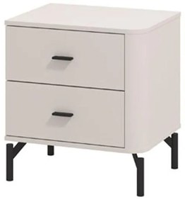 Κομοδίνο SERDICA NO2F Cashmere 52x40x56εκ. 52x40x56 εκ.