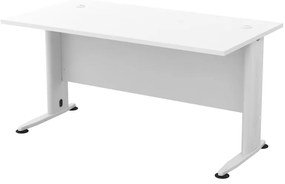 BASIC Γραφείο Απόχρωση Άσπρο 150x80x75cm ΕΟ997,2