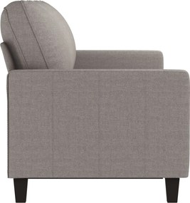 vidaXL Καναπές Τριθέσιος Taupe 180 εκ. Υφασμάτινος