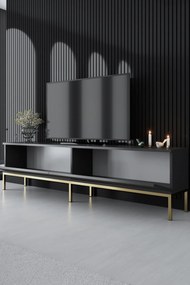TV Stand Lord - Anthracite, Gold Anthracite
Gold