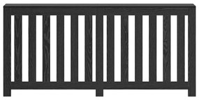 vidaXL Κάλυμμα Θερμαντήρα  Μαύρη Δρυς 175x20x82 cm Ξυλεία