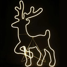 Φωτοσωλήνας Reindeer 500 Led X085001414 54x82+150cm 6W Yellow Aca