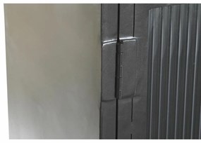 Σκευοθήκη DKD Home Decor   Μαύρο Χρυσό Φυσικό Μέταλλο Ξύλο από Μάνγκο 145 x 40 x 85 cm