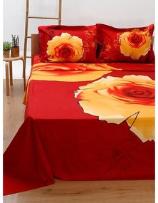 Σετ Παπλωματοθήκη Satin Εμπριμέ 240 Υπέρδιπλη (230x250)