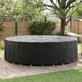 vidaXL Κάλυμμα επίπλων εξωτερικού χώρου 320 x 320 x 85 εκ. Ύφασμα 600D