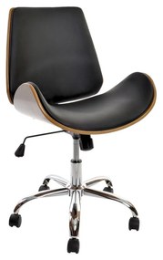 Καρέκλα DKD Home Decor Καφέ Μαύρο Ασημί 52 x 58,5 x 98 cm