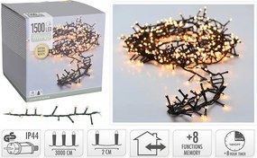 ΣΥΡΜΆΤΙΝΑ &amp; PVC ΛΑΜΠΆΚΙΑ LED MICRO CLUSTER 1500LED EXTRA WW AX8560360