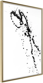 Αφίσα - Ink Splash - 20x30 - Χρυσό - Χωρίς πασπαρτού