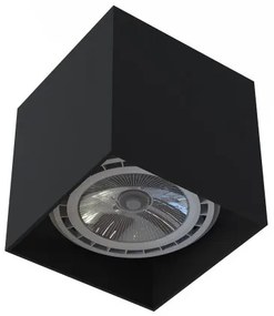 Φωτιστικό Σποτ Οροφής Downlight GU10 LED 15W IP20 Cobble Nowodvorski-7790-Μαύρο 7790