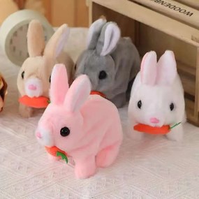 Λούτρινα Λαγουδάκια με Ήχο και Κίνηση - Plush Bunnies with Sound and Movement-0256004-152372