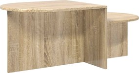vidaXL Τραπεζάκι σαλονιού Sonoma Δρυς 100 x 50 x 40 cm