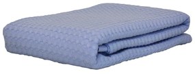 Κουβέρτα Βρεφική Michelle 2 Sky Blue Anna Riska Cradle 110x150cm 100% Βαμβάκι