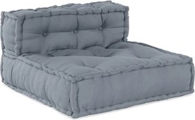 vidaXL Μονάδα Μοντέρνου Καναπέ 3 pcs Γκρι Ύφασμα