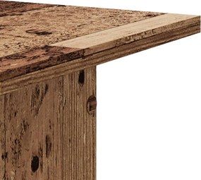 vidaXL Βάσεις Ηχείων 2 τεμ. Όψη Παλαιού Ξύλου 30x30x40 εκ. Επεξ. Ξύλο