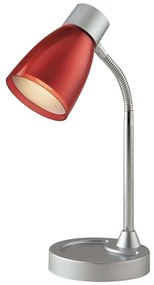 Φωτιστικό Γραφείου Arkimede LDT055ARK-ROSSO 1xE14 13,5x36cm Red Luce Ambiente Design