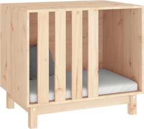 vidaXL Σπίτι Σκύλου Φυσικό 60 x 45 x 57 εκ