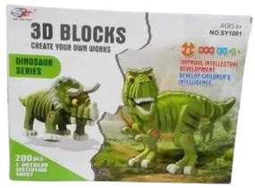 Συναρμολογούμενη φιγούρα Δεινόσαυρος DIY 3D - 200τεμ - EVASY1001