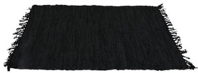 Χαλί FL103 Fylliana σε Μαύρο χρώμα 70x140εκ.