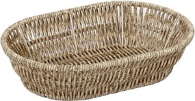 ΨΩΜΙΕΡΑ SYNTH. RATTAN ΟΒΑΛ S ΜΠΕΖ 22Χ14Χ5ΕΚ (smA)