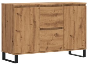 Μπουφές Δρυς τεχνίτης 104 x 35 x 70 εκ. από Επεξεργασμένο Ξύλο - Καφέ