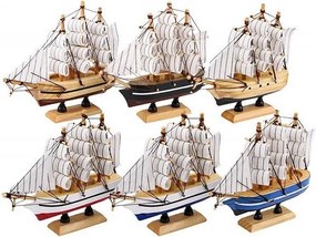 Διακοσμητικό Souvenir - Καραβάκι ιστιοφόρο - 8-14cm - 920853