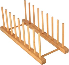 Πιατοθήκη Ντουλαπιού (34x12.2x14.1) Estia Bamboo Essentials 01-17279
