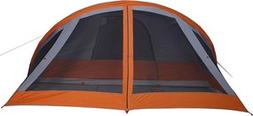 vidaXL Σκηνή Οικογενειακή 6 Ατόμων Αδιάβροχη Γκρι