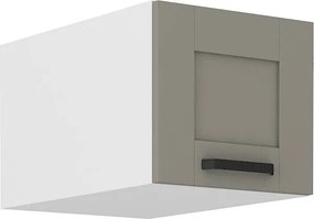 Κρεμαστό ντουλάπι Nelor 40 NAGU 36 1F-Γκρι σπέσιαλ - Λευκό