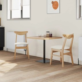 vidaXL Καρέκλες φαγητού 2 pcs Φυσικό 42 x 47.5 x 81 εκ