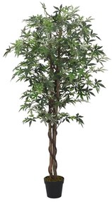 Δέντρο Σφενδάμου Τεχνητό 756 Φύλλα Πράσινο 200 εκ. - Πράσινο