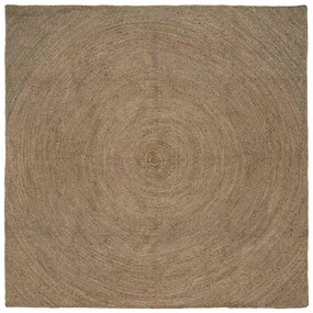 vidaXL Χαλί Γκρι 200 x 200 cm Γιούτα