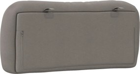 vidaXL Μαξιλάρι για Κεφαλάρι Hvar Taupe 90 εκ. Υφασμάτινο