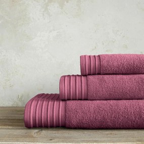 Πετσέτα Feel Fresh Apple Pink Nima Προσώπου 50x100cm 100% Βαμβάκι