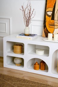 Κονσόλα Λευκό DRAIBA 160x40x51
