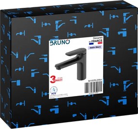 BRUNO μπαταρία νιπτήρα M11570-235H, αναμεικτική, μαύρη