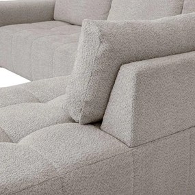 Γωνιακός Καναπές Carmen Fylliana Δεξιά Γωνία Silver 304x242x89 εκ. 304x242x89 εκ.