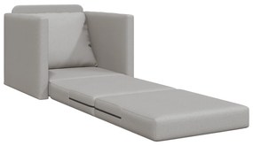 vidaXL Καναπές Κρεβάτι 2 σε 1 Συννεφί Γκρι 74x77x81 εκ Υφάσματος