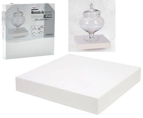 Ράφι Τοίχου Λευκό Μελαμίνη 23x23.5x3.8cm-06510360
