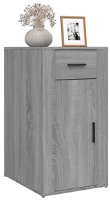 vidaXL Ντουλάπι Γραφείου Γκρι sonoma 40x49x75 εκ. Επεξεργ. Ξύλο