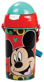 Παγούρι 500ml Με Καλαμάκι Gim FD Mickey 553-17209