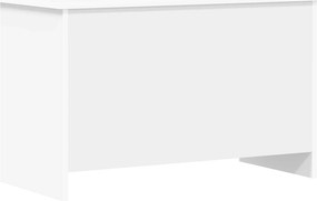 vidaXL Θήκη Αποθήκευσης Λευκό 80 x 40 x 50 cm Επεξεργασμένο Ξύλο